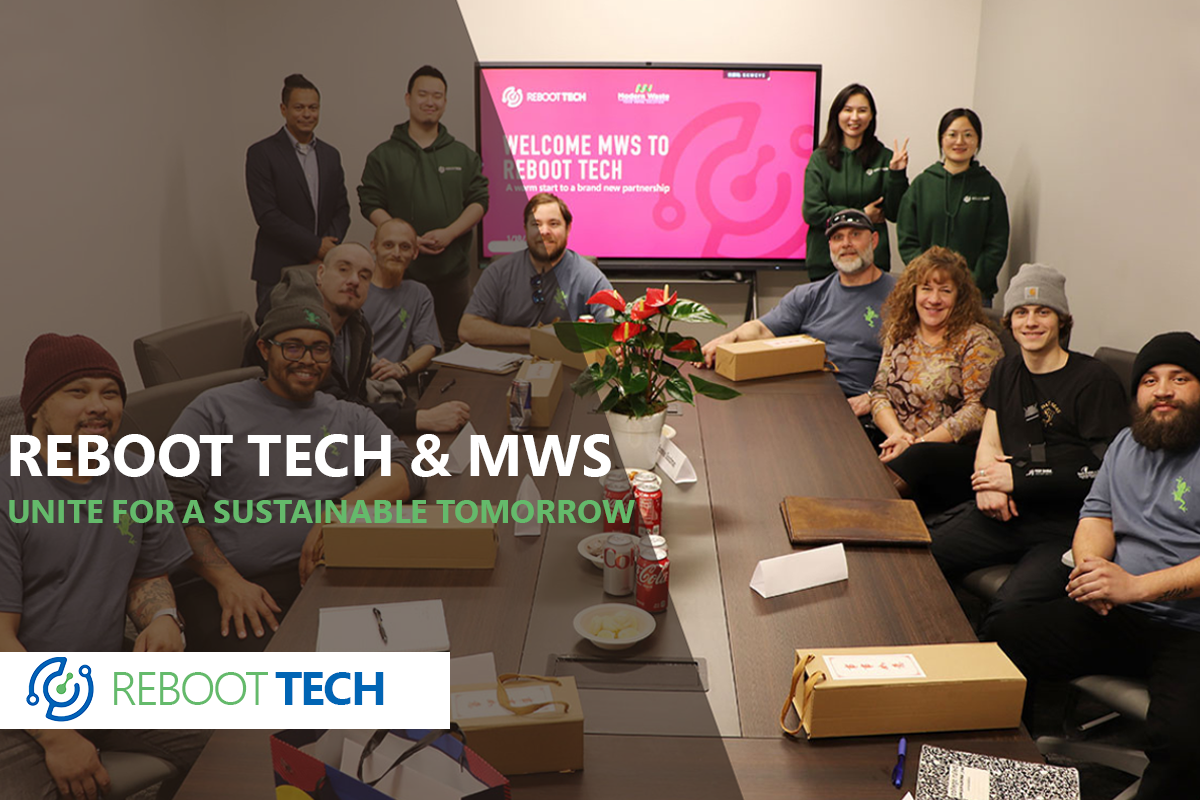 Reboot Tech And MWS Unite For A Sustainable Tomorrow Reboot Tech And MWS Unite For A Sustainable Tomorrow
