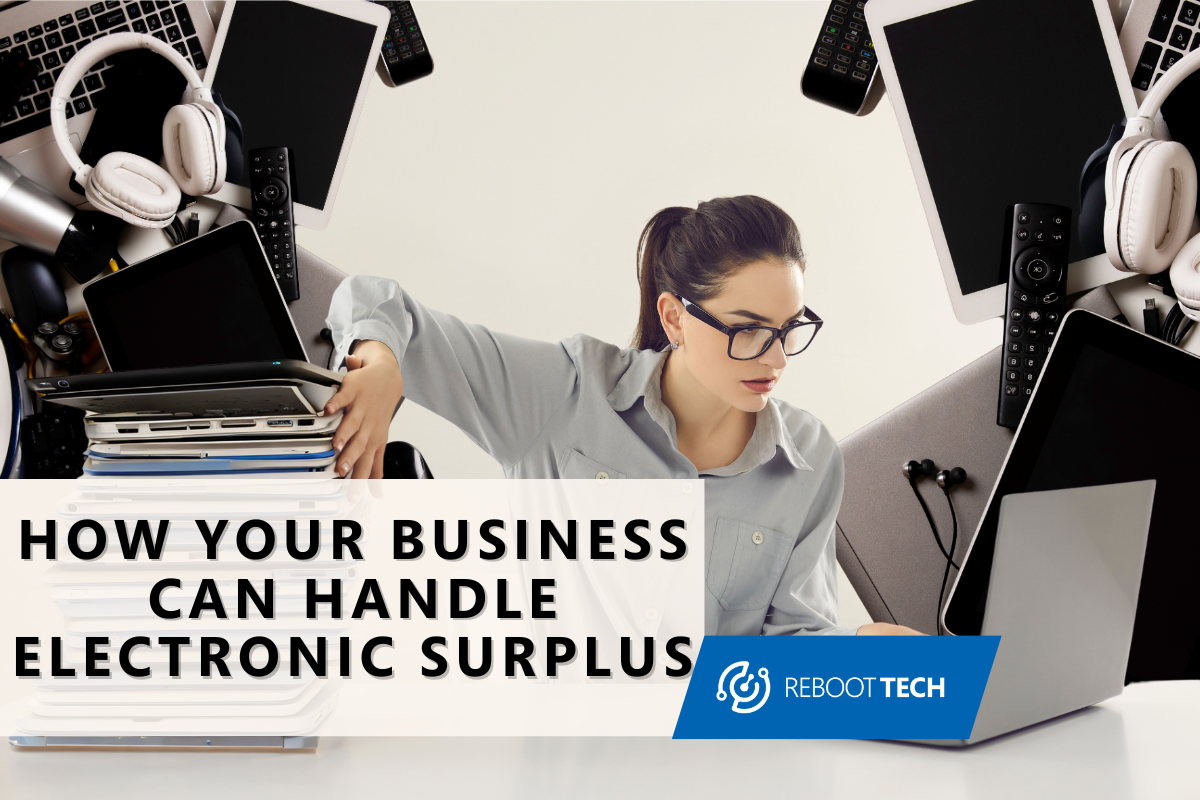 How Your Business Can Handle Electronic Surplus – Main Graphic
