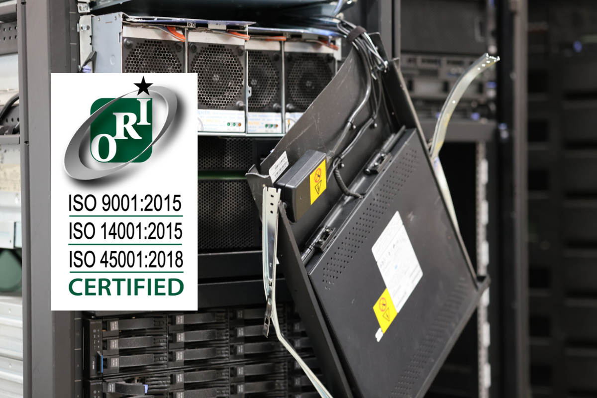 ISO 450012018 Computer and TV Recycling