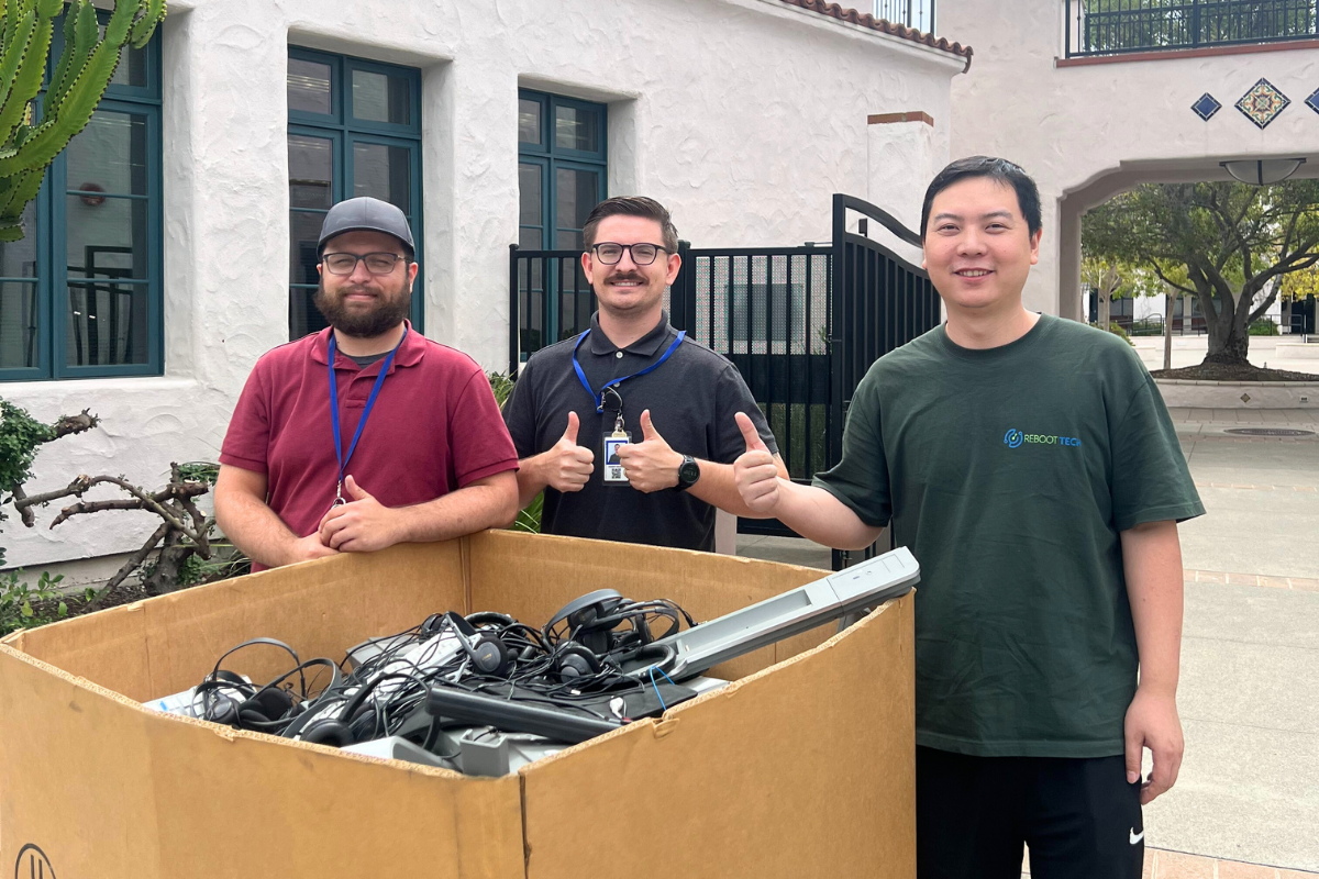Reboot Tech Recycles Rancho Santa Fe School District’s E-Waste How Reboot Tech Can Help on Earth Day