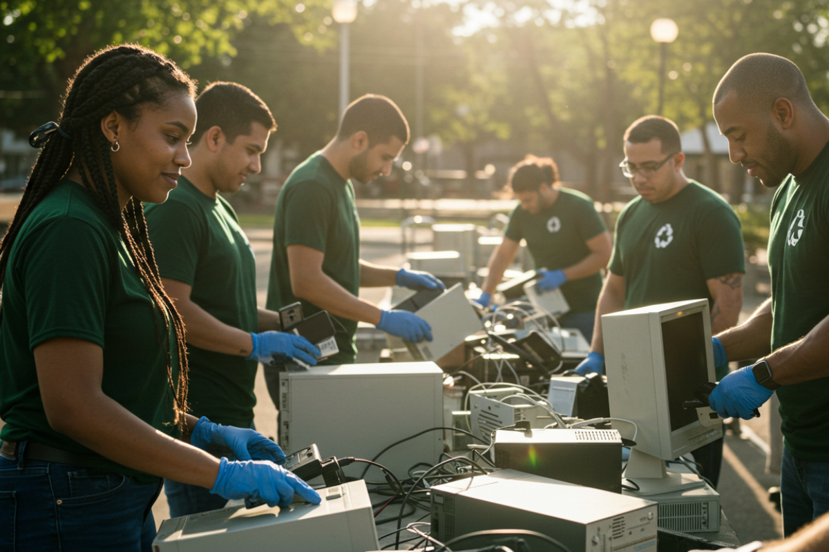 E-Waste Recycling in 2025 E-Waste Recycling Tips on Earth Day